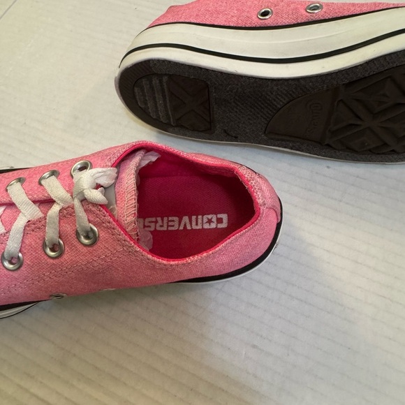 Converse All Star Pink Low Top Sneakers-Unisex - Picture 11 of 11
